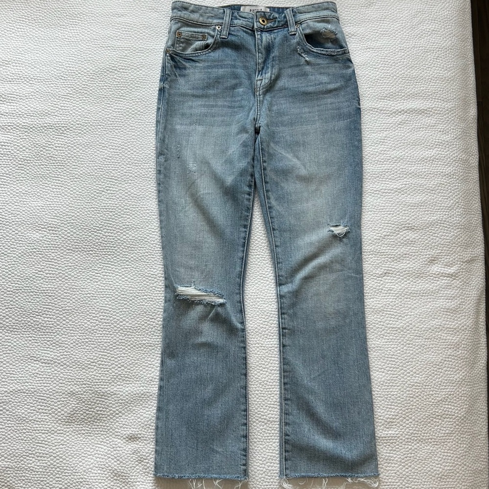 Pistola Light Wash Distressed Jeans